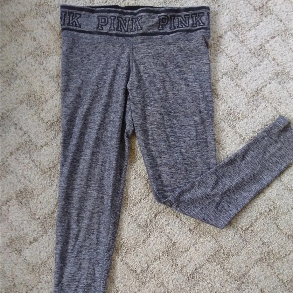 PINK VS Reversible leggings size medium